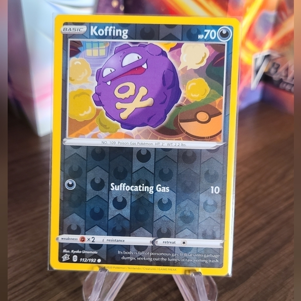 Pokemon TCG Koffing 112/192 Reverse Holo